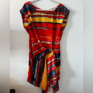 Rachel Roy drape front dress. Perfect for the beach!